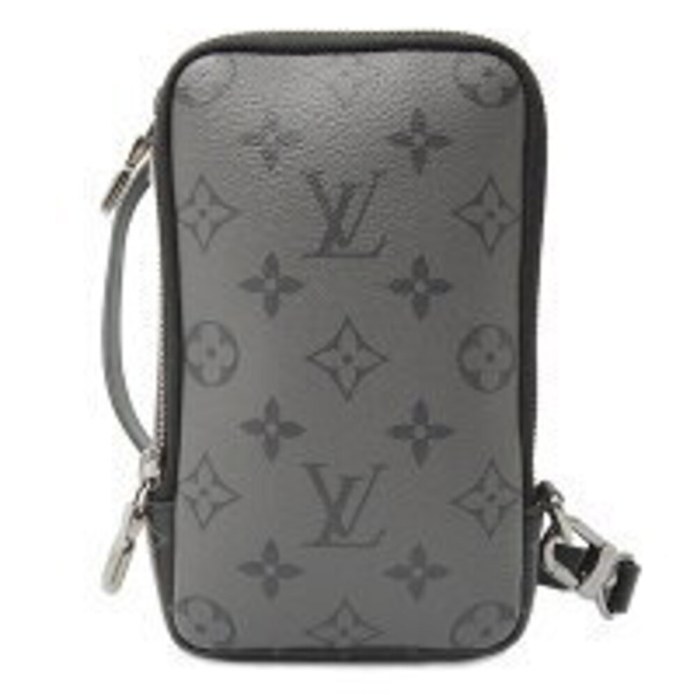 Louis Vuitton Monogram Eclipse Black Double Phone… - image 2